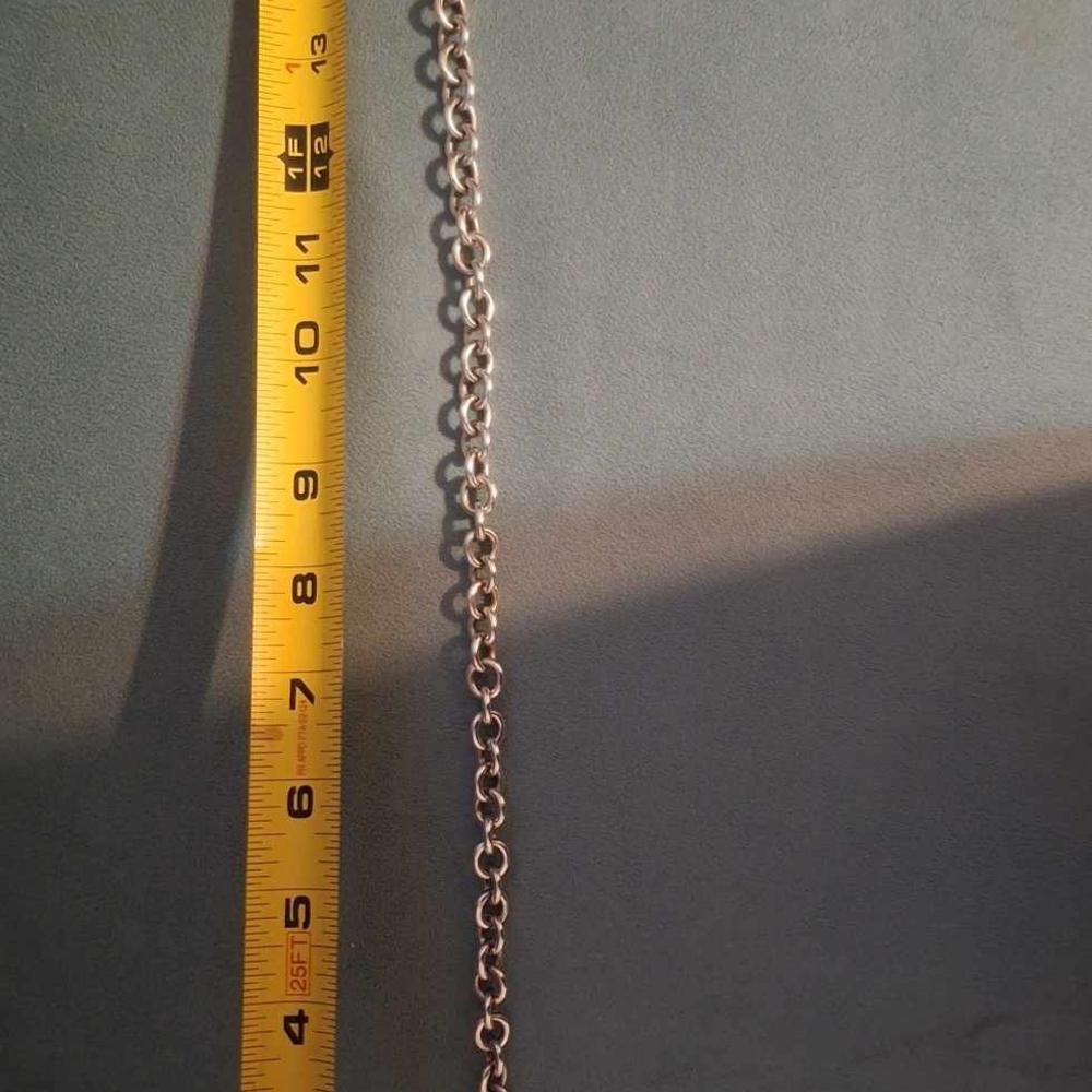 Tiffany & Co. Rose Gold Heart Charm Necklace